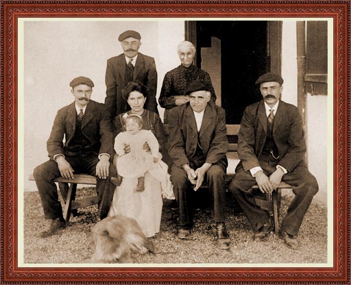 Famille Garat, propriétaires de la maison Irigoian