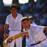 Pelota vasca, jugado con chistera